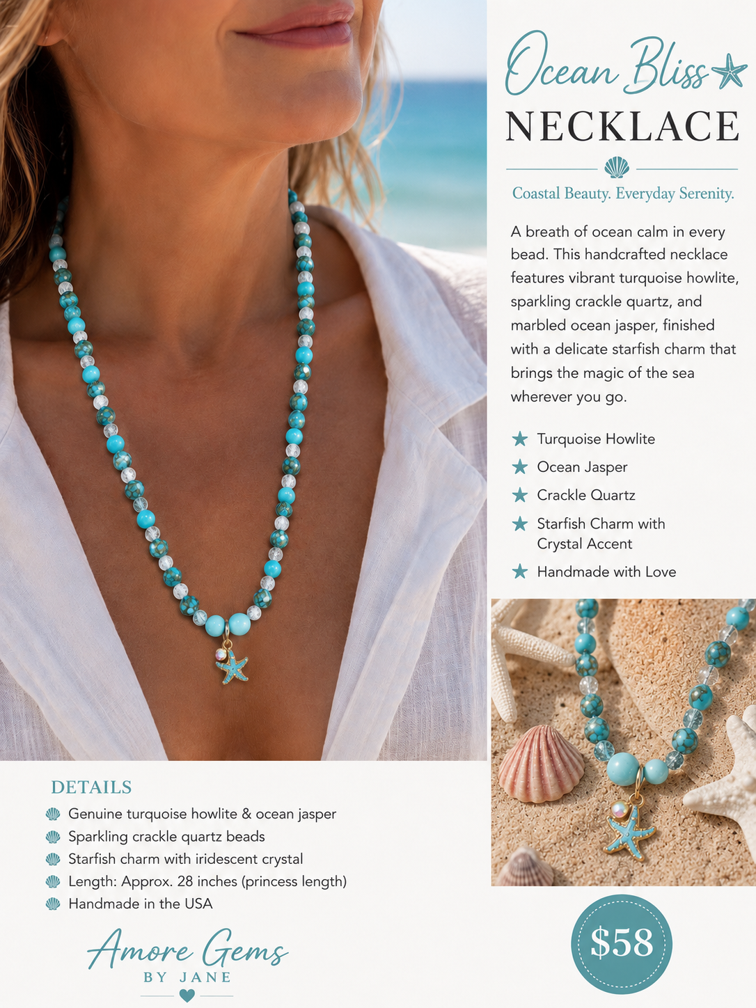 Ocean Bliss Necklace
