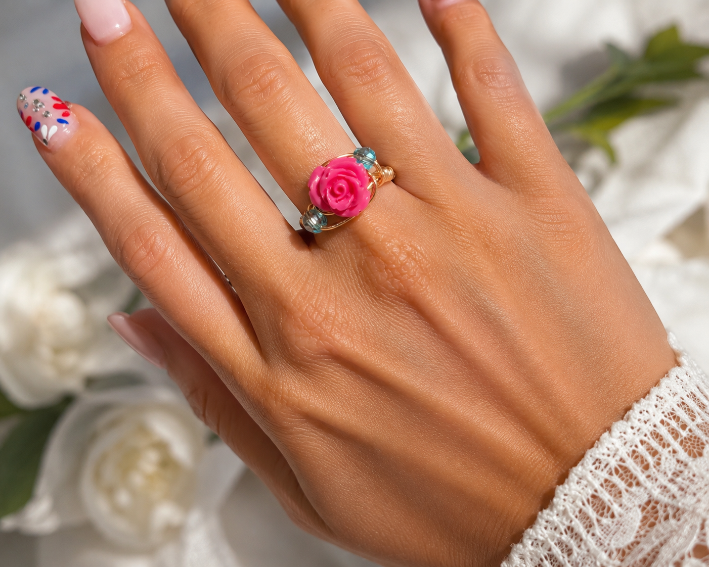 Tropical Bloom ring
